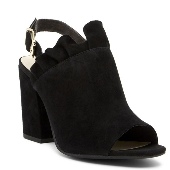 Seychelles Sightseeing Suede Slingback Heel Sandal - Picture 2 of 14